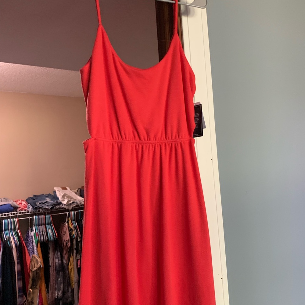 Volcom red mini dress